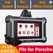 ANCEL DS160 Porsche Diagnostic Tool with 30+ Reset DPF Oil TPMS Lifetime Free Update image