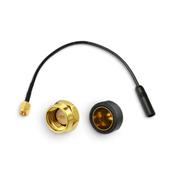 DAB Car Stereo Antenna Adapter DIN Female to SMA Male AM / FM Aerial image
