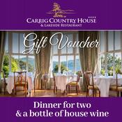 Dinner for Two with wine Gift Voucher