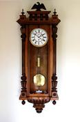 Vienna Regulator Time Piece Clock Circa 1890-1910