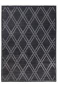 Toscana Trellis Geometric Rug - Dark Grey image