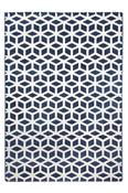 Toscana Cube Geometric Rug - Blue image