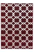 Toscana Quattro Geometric Rug - Red image