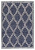 Finesse Tear Drop - High-Low Shaggy - Dark Grey / Light Grey image