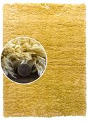 Lavish Shaggy Rug - Gold image