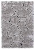 Luxus Stones - 3D Shaggy Rug - Grey image