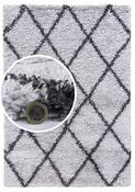 Fantasy Trellis Shaggy - Light Grey / Anthracite image