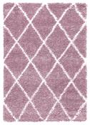 Fantasy Trellis Shaggy - Pink / Cream image