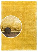 Plush Shaggy Rug - Yellow image