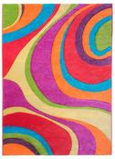 Candy Modern Rug - Swirls Multicolour image