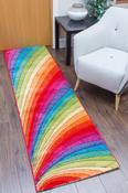 Candy Runner Rug - Rainbow Multicoloured image