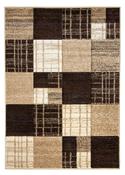 Vibe Squares Modern Rug - Beige &amp;amp; Brown image
