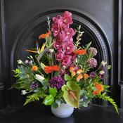Autumnal Orchid Arrangement image