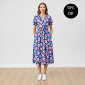 Belle Dress (Pink Sweet Pea) image