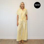 Flora Trousers (Yellow Floral) image