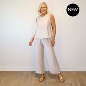 Cleo Sleeveless Co-ord (Stone) image