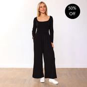 Elton Jumpsuit (Black)