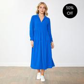 Emily Dress (Cobalt)