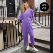 Ester Jumpsuit (Violet)