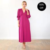 Oakley Dress (Berry) image