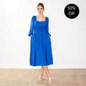 Evelyn Dress (Cobalt) image