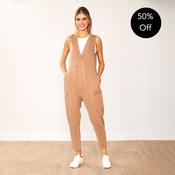 Myra Jumpsuit (Tan) image