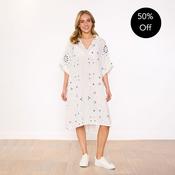 Diana Dress (White Bandana) image