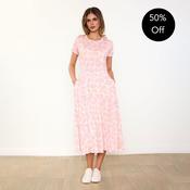 Polly Dress (Pink Floral) image