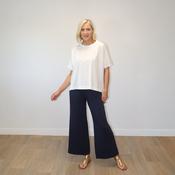 Camille Batwing Top (White)