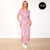 Alana Dress (Red Rose)