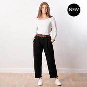 Arya Tapered Trousers (Black)