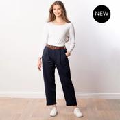 Arya Tapered Trousers (Navy) image
