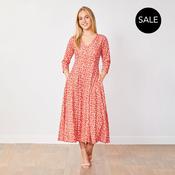 Carter Dress (Red Floral) image
