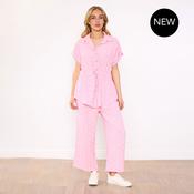Darcey Co-Ord (Pink Polka Dot)