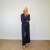 Elena Trousers (Navy) image