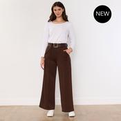 Ellana Trousers (Brown) image