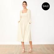 Evelyn Dress (Cream) image