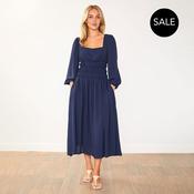 Evelyn Dress (Navy) image