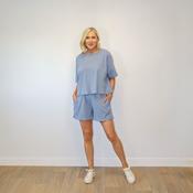 Felicity Co-ord (Blue/Brown)