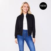 Flynn Bomber Jacket (Black) image