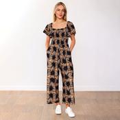 Ivan Jumpsuit (Crepe Digital Print)