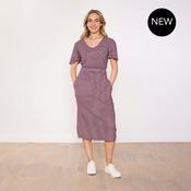 Lois Dress (Pink Stripe)