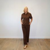Nadia Shirt Co-ord (Brown) image