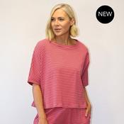 Felicity Top (Pink/Brown)