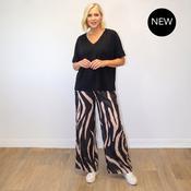 Zara Trousers (Zebra Black) image