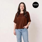 Orla Top (Chocolate Brown) image