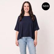 Orla Top (Navy) image