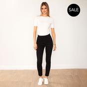 Dana Drawstring Classic Jeggings (Black) image