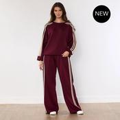 Chelsea Stripe Co-ord (Wine)