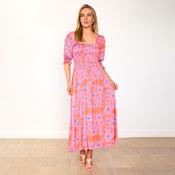 Pixie Dress (Pink Poppy)